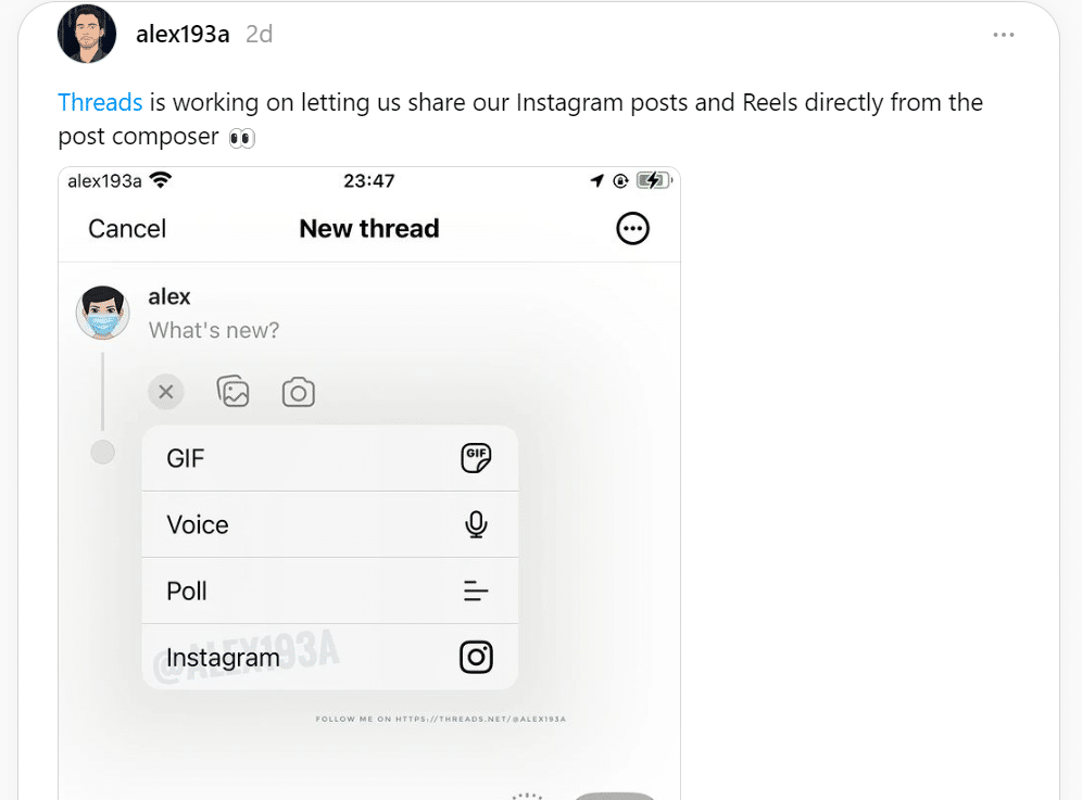 Meta Testing New Feature To Let Users Post Instagram Reels Directly To Threads