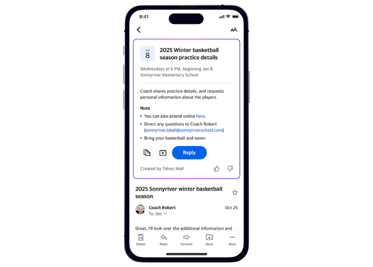 Yahoo Mail Introduces A New App Experience With AI-Powered Capabilities To Help Users Stay Organised