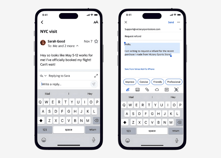 Yahoo Mail Introduces A New App Experience With AI-Powered Capabilities To Help Users Stay Organised