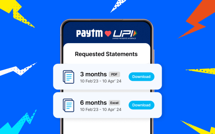 Paytm Launches UPI Statement Download Service To Help Users Manage Their Spending