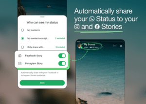 Meta To Allow Users To Automatically Share WhatsApp Status On Instagram & Facebook