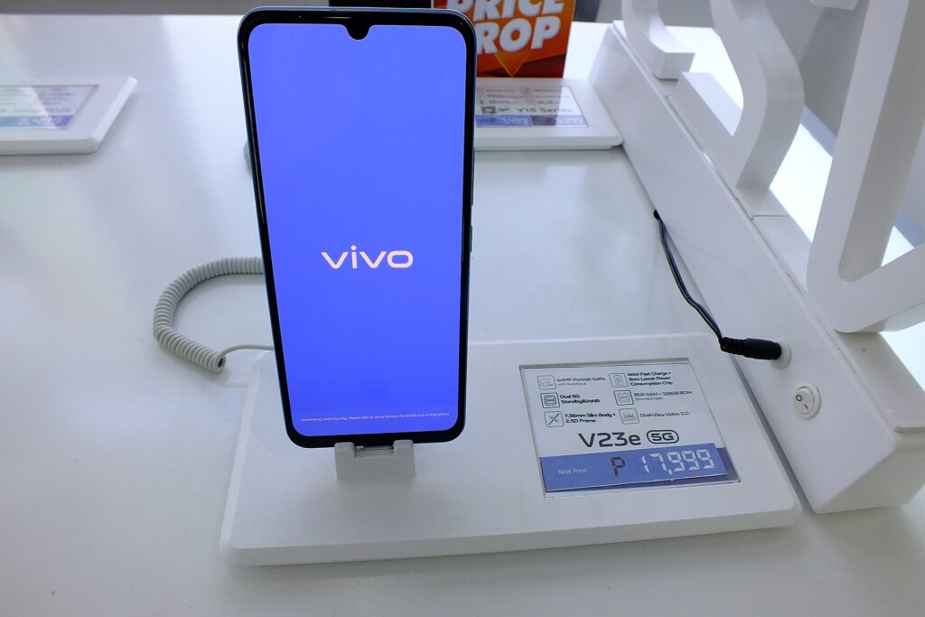 Close view of a smartphone rear camera module