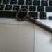 WordPress site hacked recovery: an old key resting on a laptop keyboard